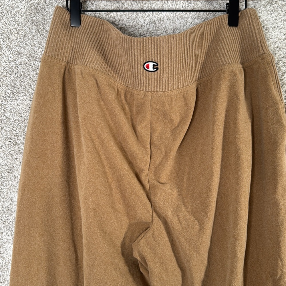 Champion Tan Ribbed Jogger‎ Sweatpants - XL - Picture 5 of 10